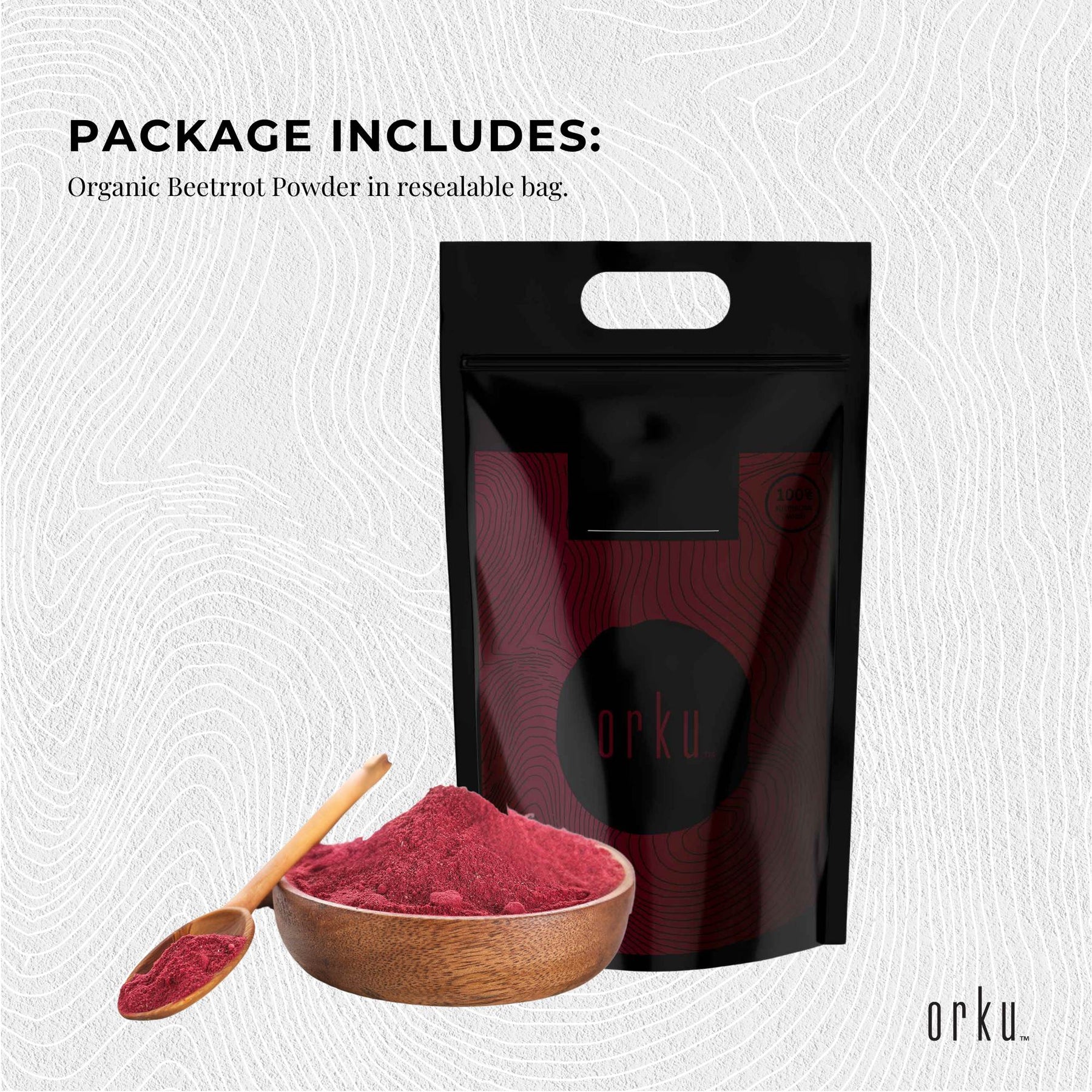 10Kg Organic Beetroot Powder Bulk Superfood Beet Root Supplement Beta Vulgaris - SuperSaverAU - view 3