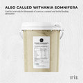 600g Organic Ashwagandha Root Powder Tub Withania Somnifera Herb Supplement - SuperSaverAU - view 2