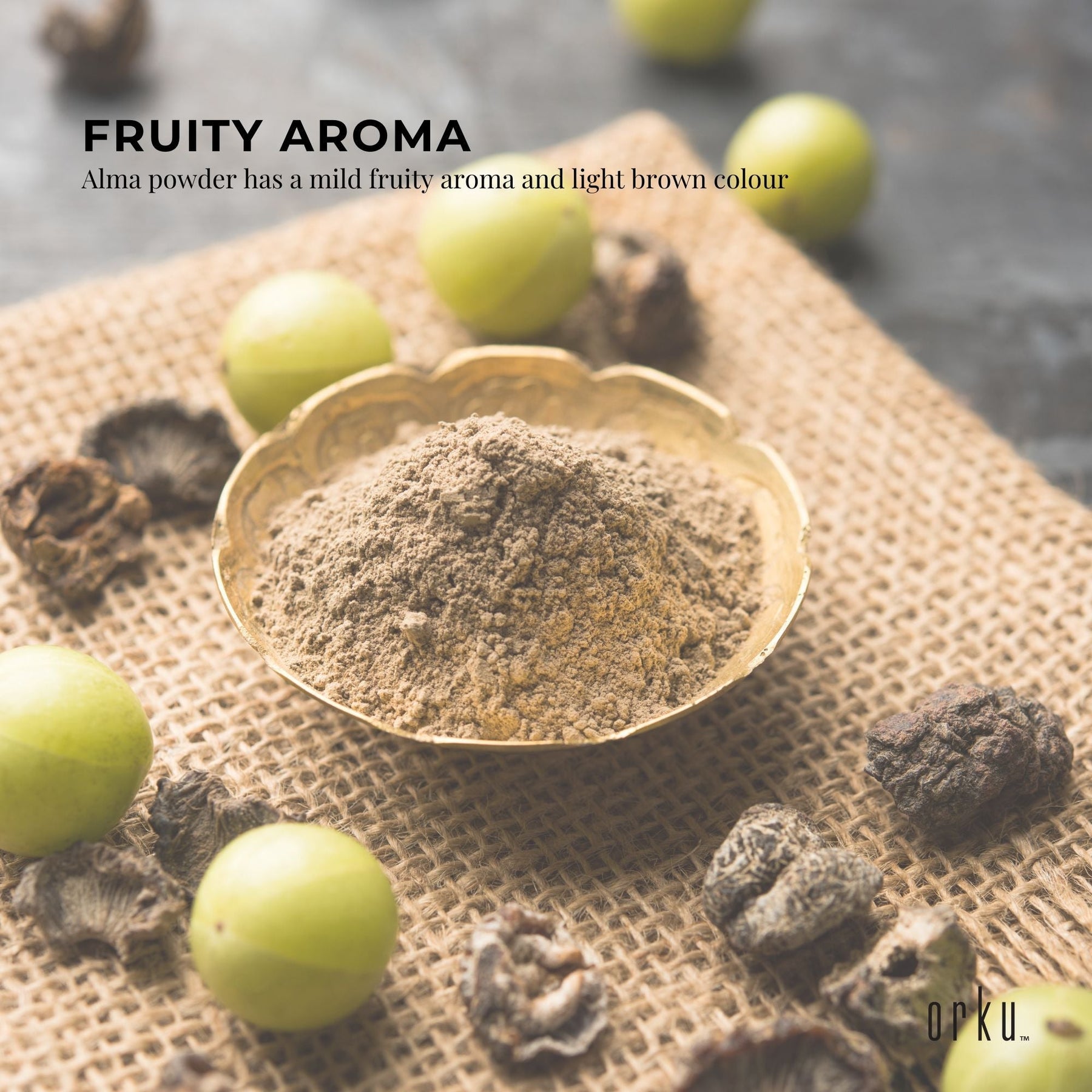 400g Organic Amla Powder Indian Gooseberry Emblica Officinalis Fruit Supplement - SuperSaverAU - view 1