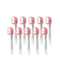 Premium 10 Pack Pink AOE04 Electric Toothbrush Replacement Heads for Bewellaero Sonic