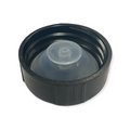 12 x 1L Amber Glass Boston Bottles with Plastic Cone Seal Wadded Screw Cap - SuperSaverAU - view 2