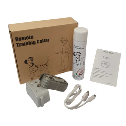 Anti Bark Citronella Training Collar - Rechargeable, 85g Refill, Weather Resistant