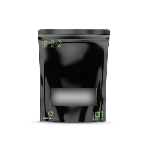 Grove Bags 10x 28g Windowed Resealable Bags - TerpLoc Herb Fresh Storage - SuperSaverAU - view 1