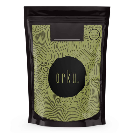 Orku 1Kg Organic Moringa Leaf Powder - Food Grade Oleifera Drumstick Leaf