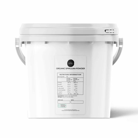 2Kg Organic Spirulina Powder Tub Bucket - Supplement Arthrospira Platensis Food - SuperSaverAU - view 1