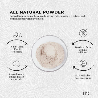 2Kg Organic Sodium Bentonite Clay Powder - Cosmetic Montmorillonite