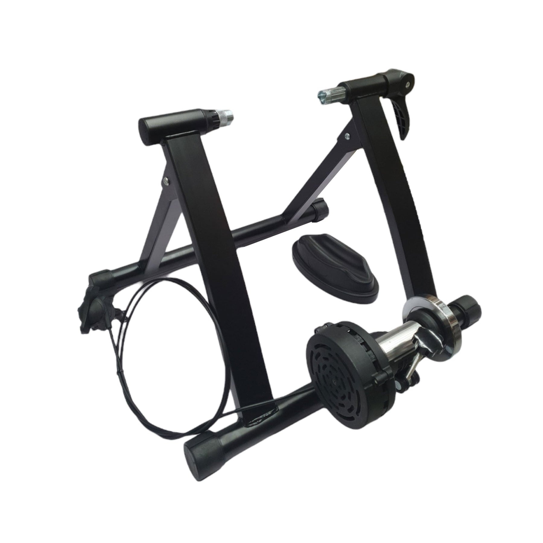 Social Hike Indoor Bike Trainer Stand with Magnetic Resistance - Black