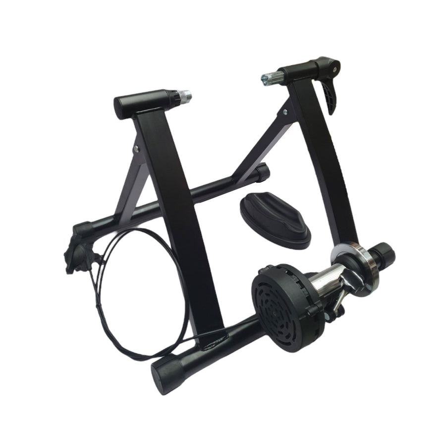 Social Hike Indoor Bike Trainer Stand with Magnetic Resistance - Black