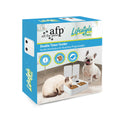 All For Paws Double Timed Feeder 2x300ml - 2 Compartments, Ice Pack, Easy Clean - SuperSaverAU - view 3