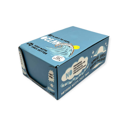 Plant Oil Soap 32x100g - Ocean Scented Natural Vegetable Bar