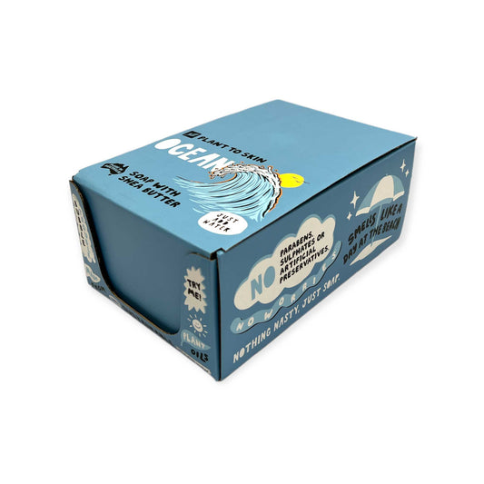 Plant Oil Soap 32x100g - Ocean Scented Natural Vegetable Bar