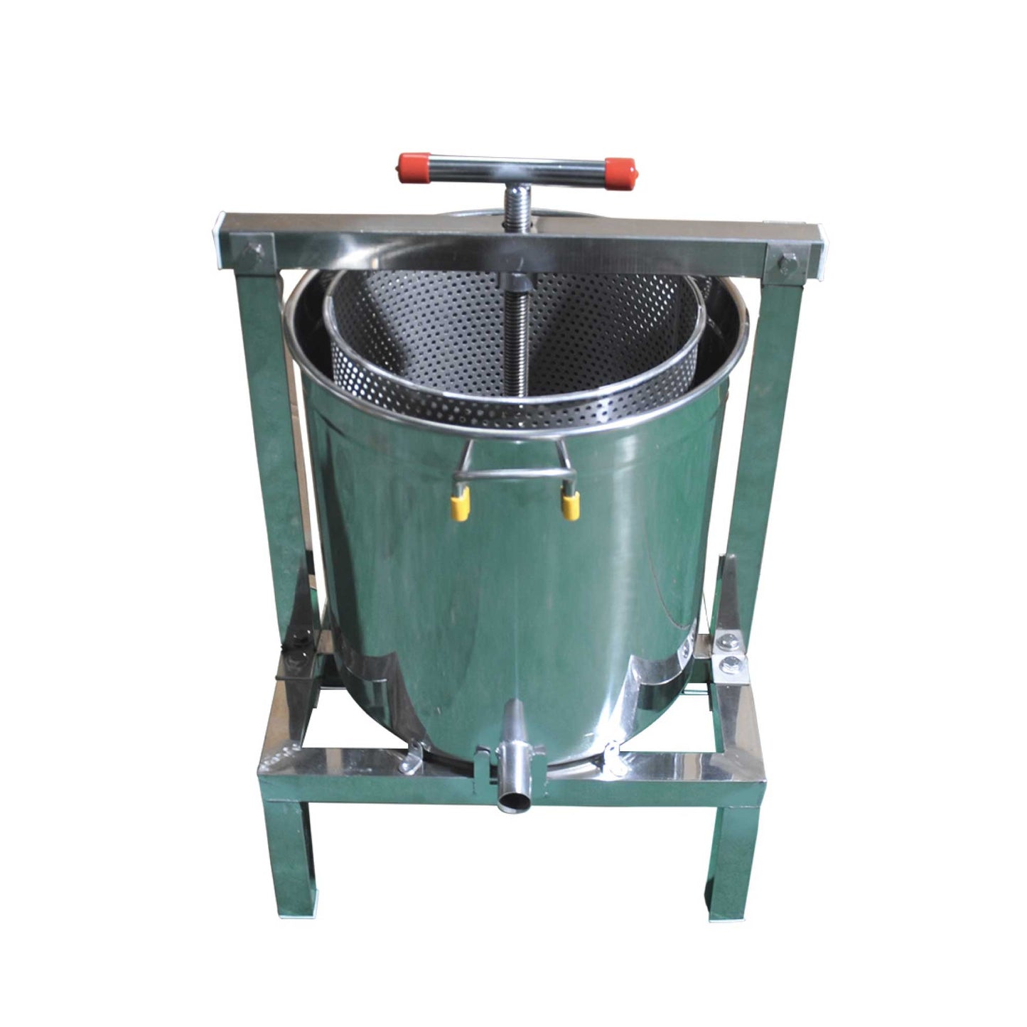 Honey Wax Press 10L - Stainless Steel Manual Capping Presser 23cm Barrel