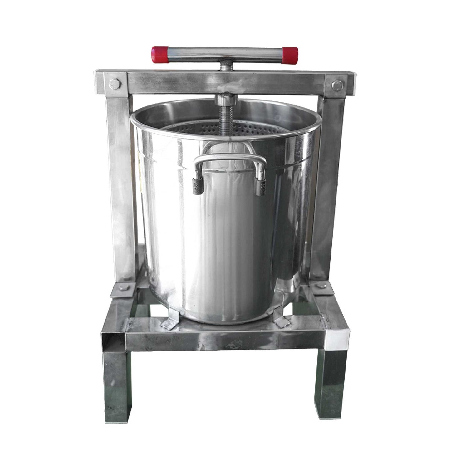 Honey Wax Press 10L - Stainless Steel Manual Capping Presser 23cm Barrel