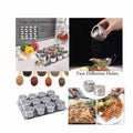 Stainless Steel Magnetic Spice Jar 150g with Shaker Lid - 6.5x6.5x4.7 cm - SuperSaverAU - view 4