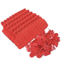 Cattle Ear Tags Set - 100x 7.5x10cm XL Red Blank Tags for Livestock - SuperSaverAU - view 1
