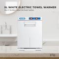 Orku 5L White Electric Hand Towel Warmer Mini UV Steriliser Cabinet Salon Heater - SuperSaverAU - view 2