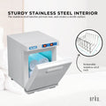 Orku 5L White Electric Hand Towel Warmer Mini UV Steriliser Cabinet Salon Heater - SuperSaverAU - view 4