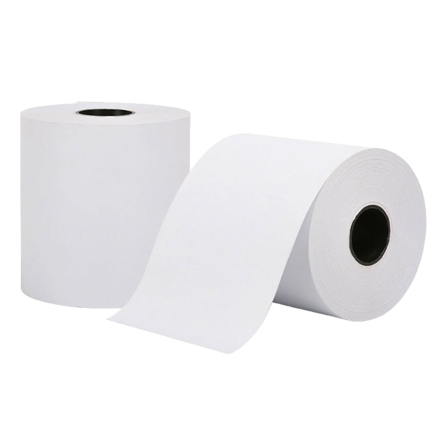 80x80mm Thermal Paper Rolls - 60x 47.5m White Receipt Rolls for Cash Registers - SuperSaverAU - view 1