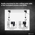 Social Hike Kayak Hoist Garage Ceiling Pulley Lift - 45kg
