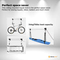 Social Hike Kayak Hoist Garage Ceiling Pulley Lift - 45kg