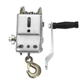 Premium 1200lb Manual Hand Winch with Steel Cable