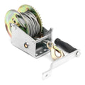 Premium 1200lb Manual Hand Winch with Steel Cable