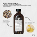 Orku 1L Organic Castor Oil - Hexane Free, Cold Pressed, Rich in Antioxidants