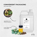 Orku 5L Organic Castor Oil - Hexane Free, Cold Pressed, Rich in Antioxidants - SuperSaverAU - view 2