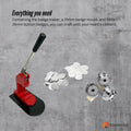 V238 Button Badge Making Kit 25mm - Includes Maker, Mould & 500 Badges - SuperSaverAU - view 3