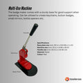 V238 Button Badge Making Kit 25mm - Includes Maker, Mould & 500 Badges - SuperSaverAU - view 5