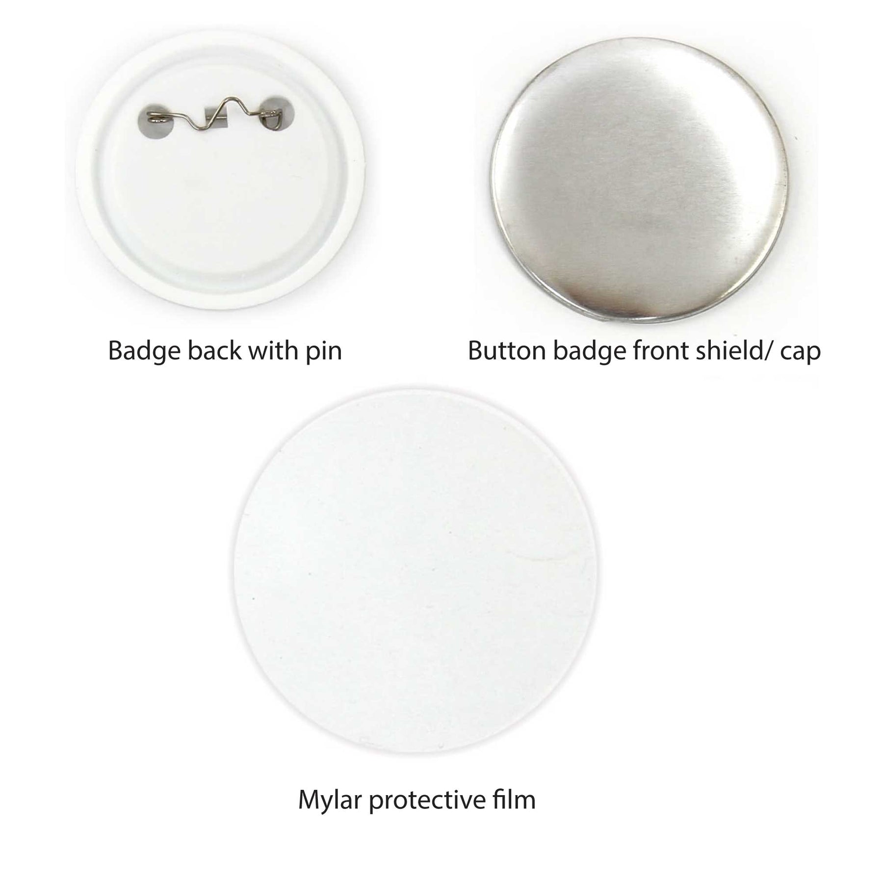 25mm Badge Mould + 500x Button Badges - Easy to Use for Craft DIY - SuperSaverAU - view 2