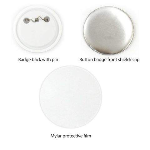25mm Badge Mould + 500x Button Badges - Easy to Use for Craft DIY - SuperSaverAU - view 2