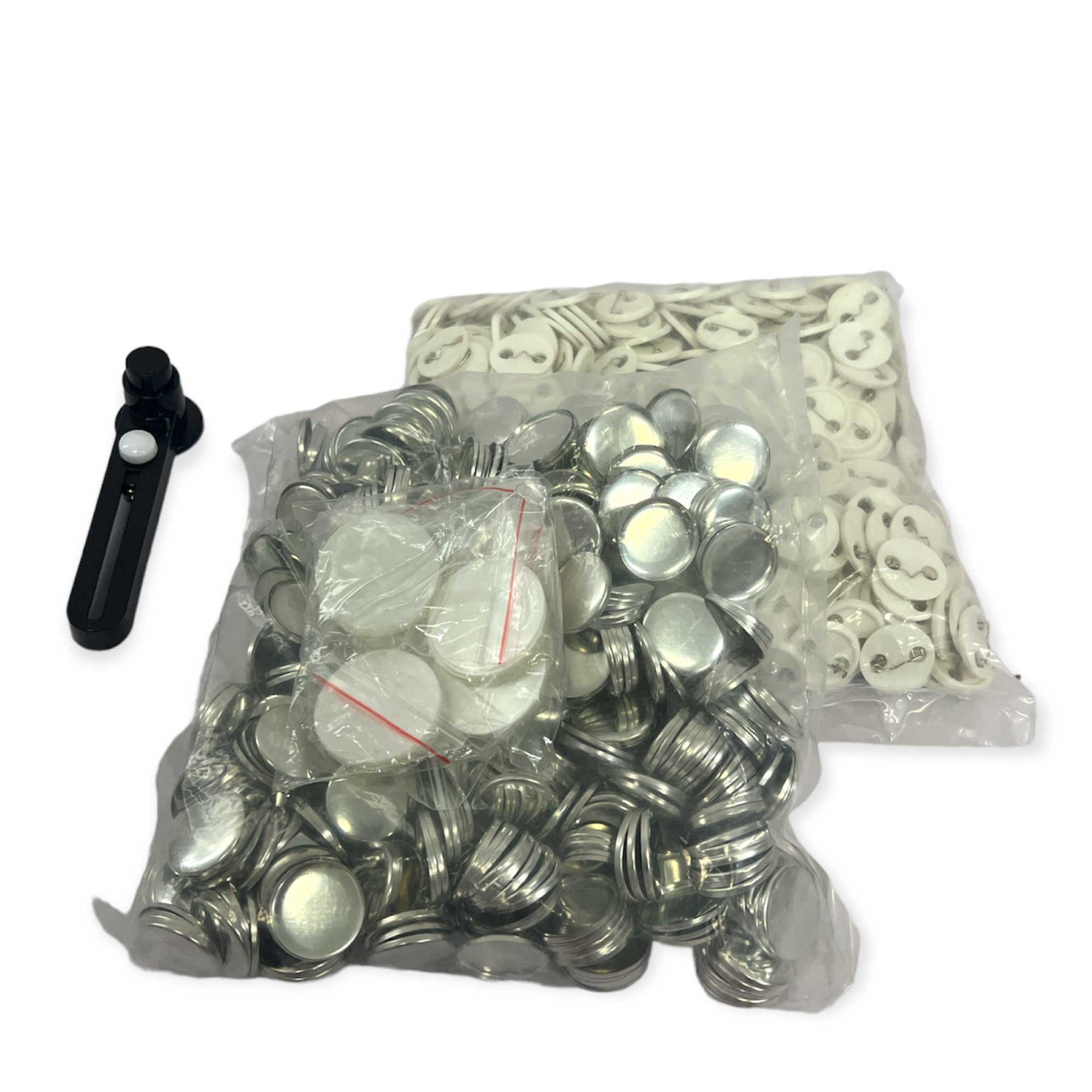 500x 25mm Button Badges - Craft DIY Accessory with Backs & Mylar Film - SuperSaverAU - view 2