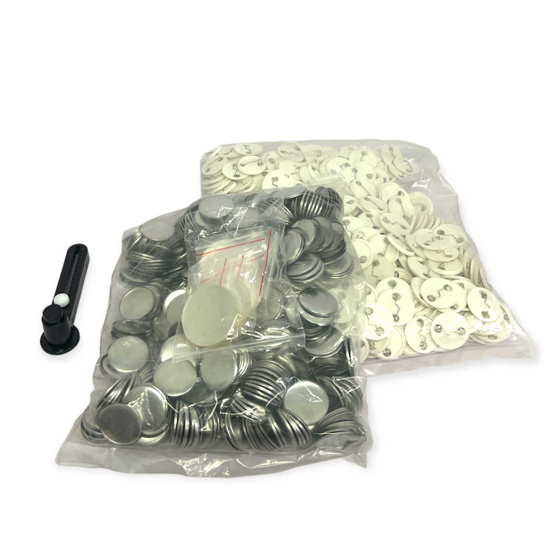 500x 32mm Button Badges - Craft DIY Accessory with Backs and Mylar Film - SuperSaverAU - view 3