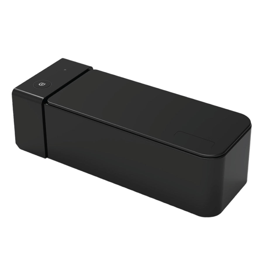 600ml Ultrasonic Jewellery Cleaner Mini Black - Personal Portable Sonic Bath - SuperSaverAU - view 1