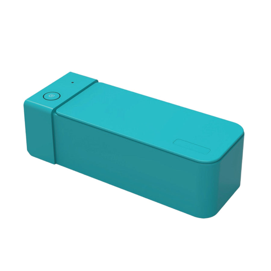 600ml Ultrasonic Jewellery Cleaner Mini Lake Blue - Portable Personal Sonic Bath - SuperSaverAU - view 1