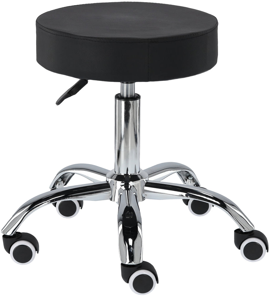 Adjustable Swivel Salon Stool - Round Chair for Beauty & Hairdressing - SuperSaverAU - view 1