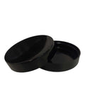 250g White PET Cosmetic Jar with Black Lid - 5 Pack for Creams & Makeup - SuperSaverAU - view 2
