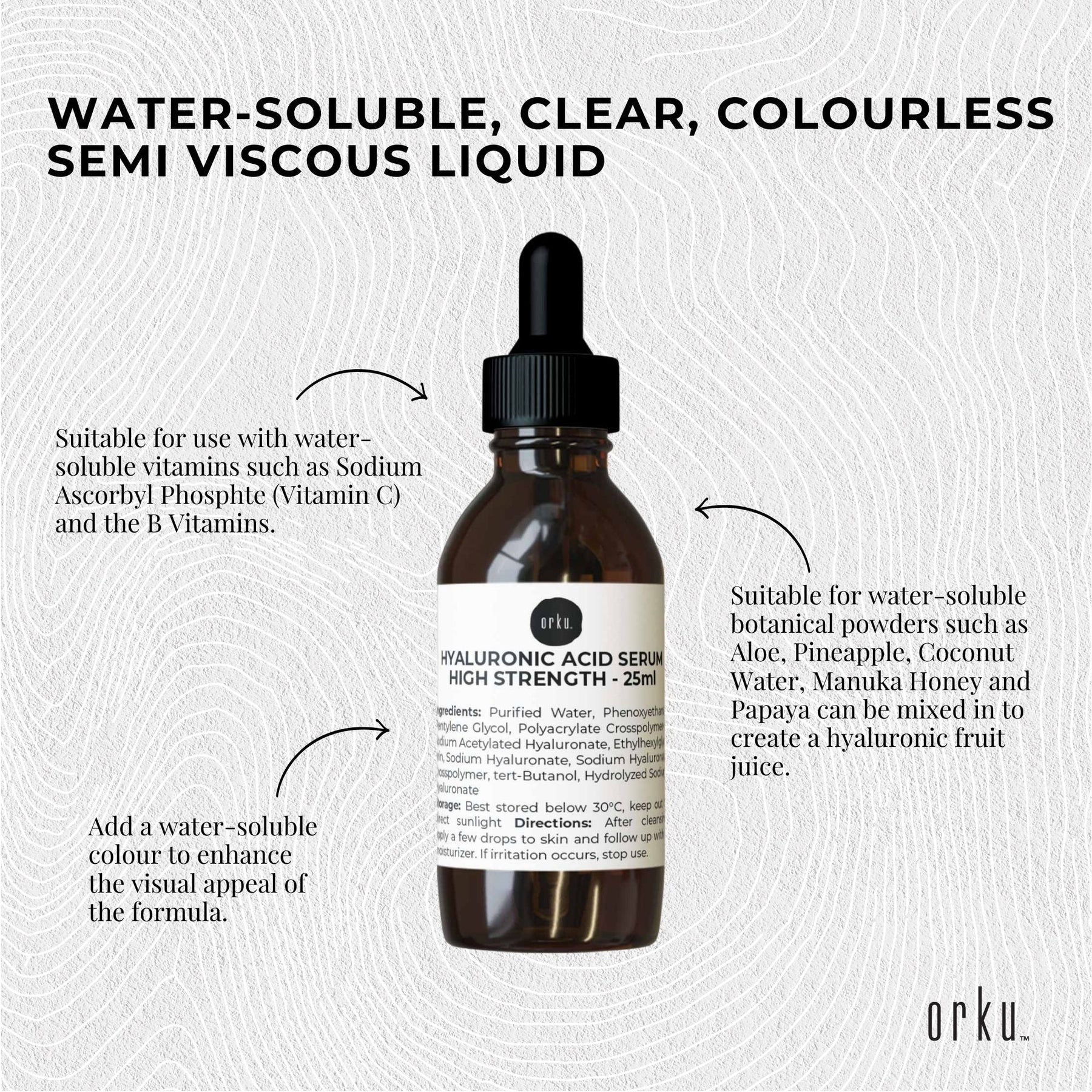 Hyaluronic Acid Serum 100ml - High Strength, Vegan, Sulphate & Paraben Free - SuperSaverAU - view 3