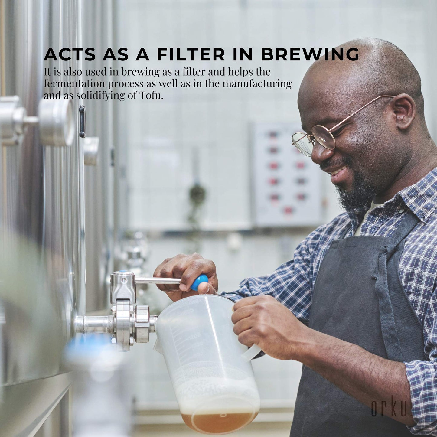 Calcium Sulphate Gypsum Powder Bucket 1Kg - Food Grade Hydrous Sulfate