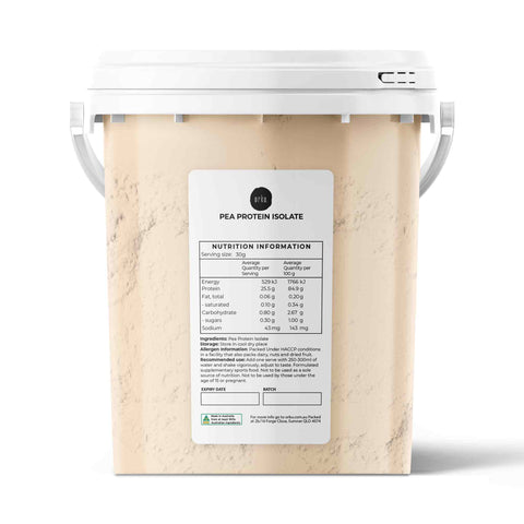 Orku Pea Protein Isolate 700g Tub Unsweetened Vegan Plant-Based Powder