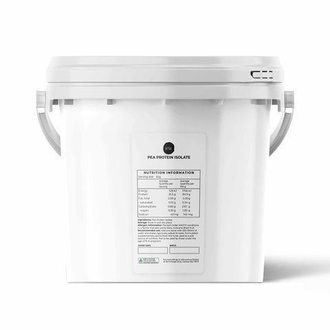 Orku Pea Protein Isolate 3kg Tub Unsweetened Vegan Plant-Based Powder