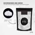 Orku 1Kg Creatine Monohydrate Powder – 200 Mesh Micronised, 99.9% Purity
