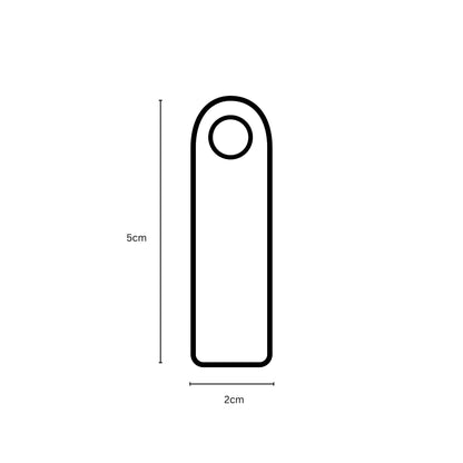 Cattle Ear Tags 100x Mini Pink 5x2cm Blank Livestock Labels for Sheep & Goats