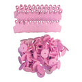 Cattle Ear Tags 100x Small Pink Blank 5x4cm for Sheep Pig Livestock - SuperSaverAU - view 1