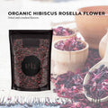 1Kg Organic Hibiscus Rosella Flower Crushed - Dried Herbal Tea Supplement - SuperSaverAU - view 3