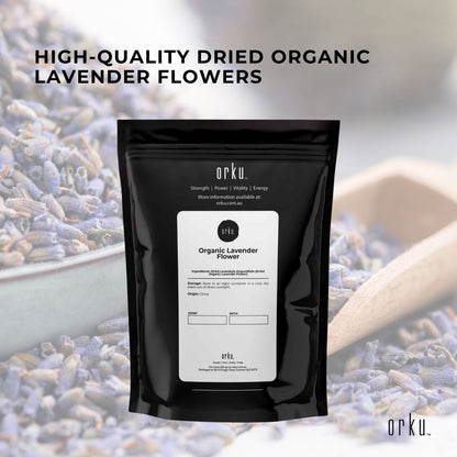 50g Organic Lavender Flower - Dried Fragrant Lavendula Angustifolia