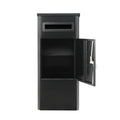 Lockable Parcel Delivery Box - Secure Home Package Locker 38x38x90cm Black - SuperSaverAU - view 5