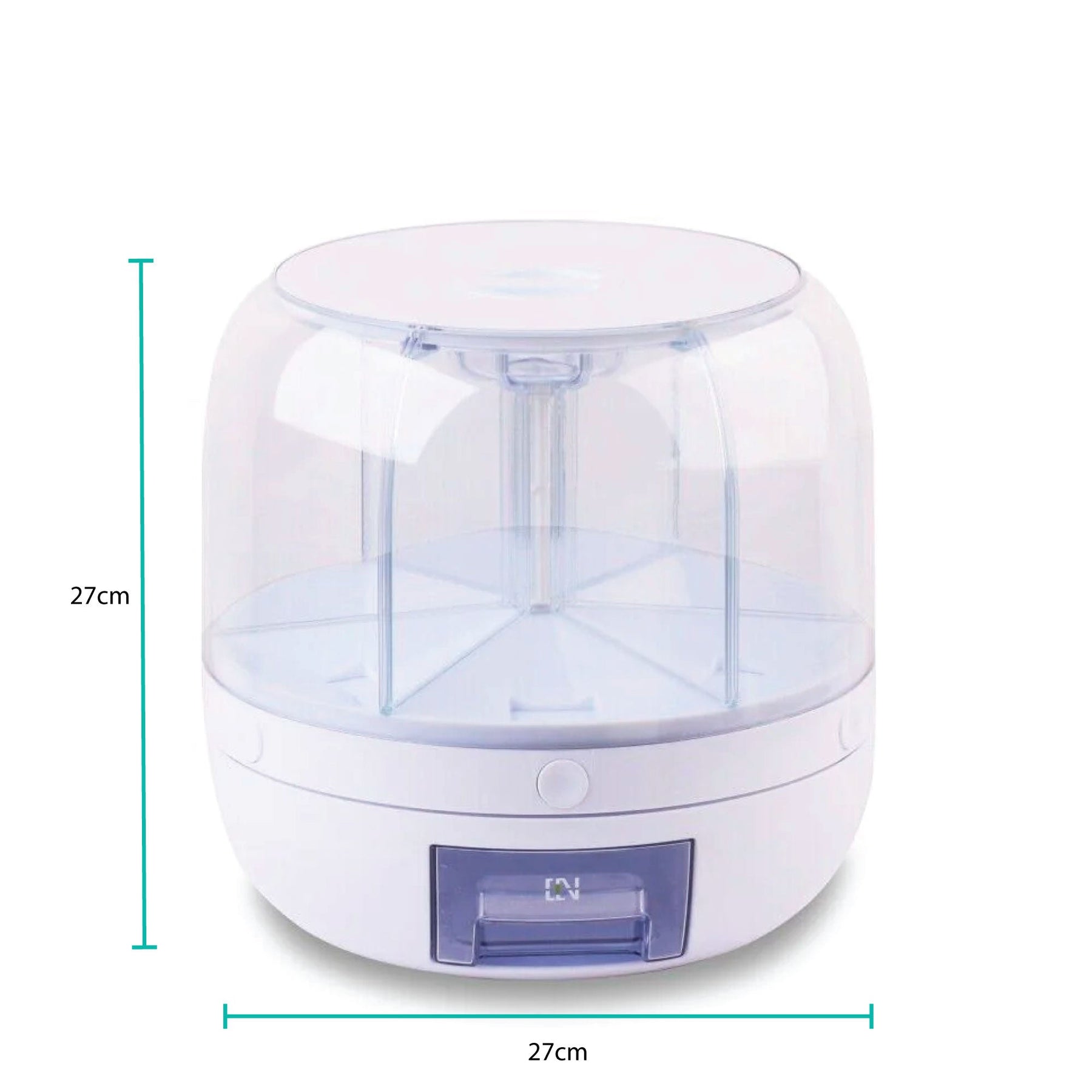 Kitchee 6Kg 6-Compartment Rotating Food Dispenser - BPA-Free Storage Container - SuperSaverAU - view 4