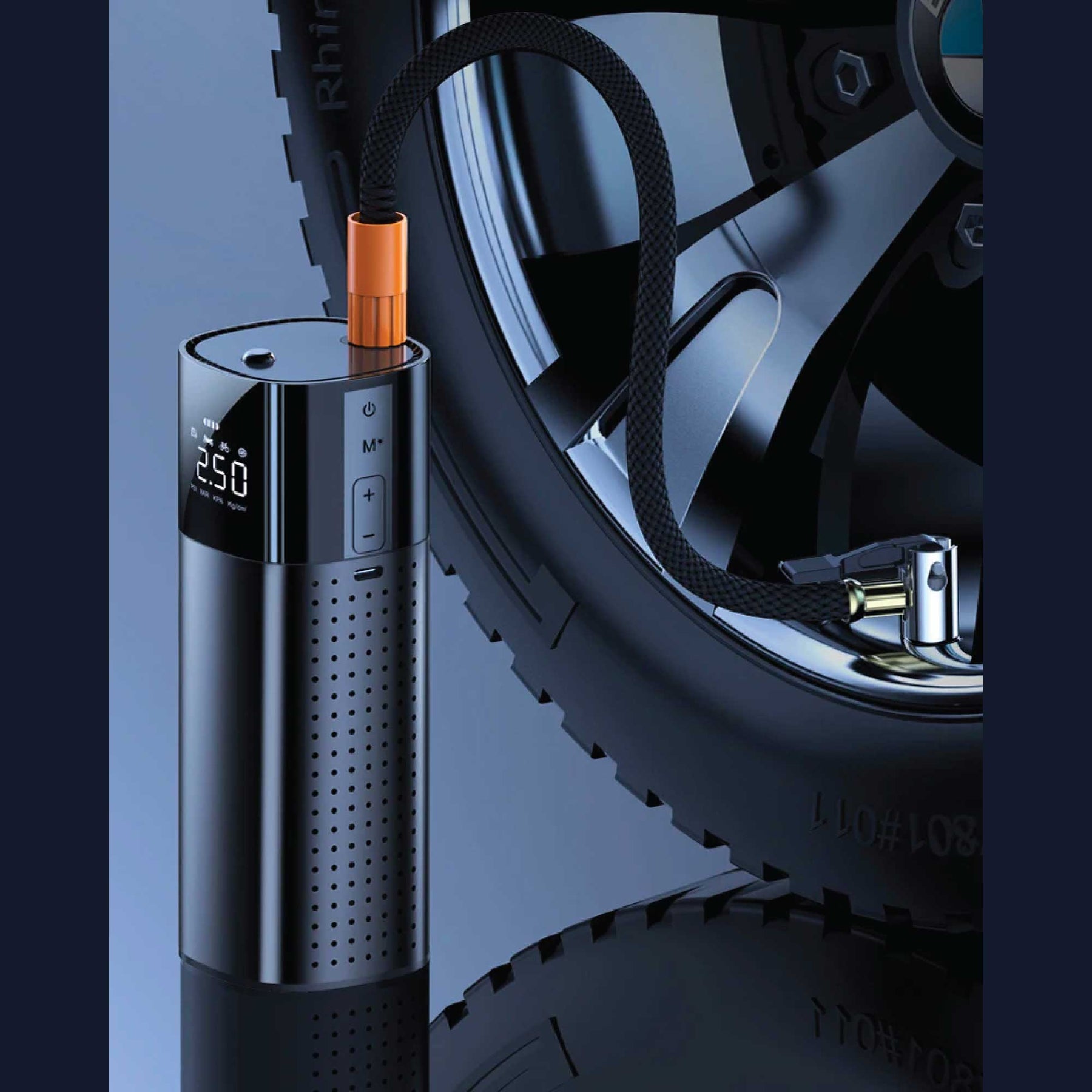 Social Hike NP46 Rechargeable Portable Tyre Inflator